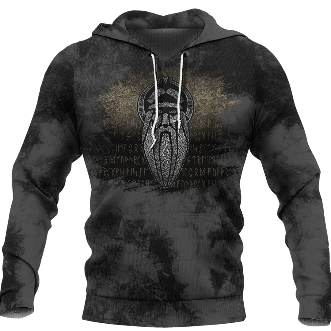 Viking Odin Art Viking Hoodie Helm and Hammer Shop