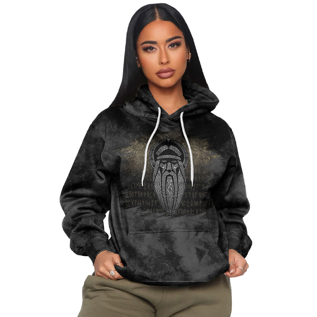 Viking Odin Art Viking Hoodie Helm and Hammer Shop