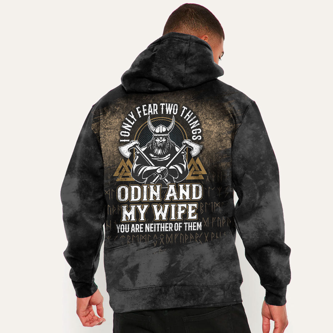 Viking Saying Odin Northman Viking Hoodie Helm and Hammer Shop