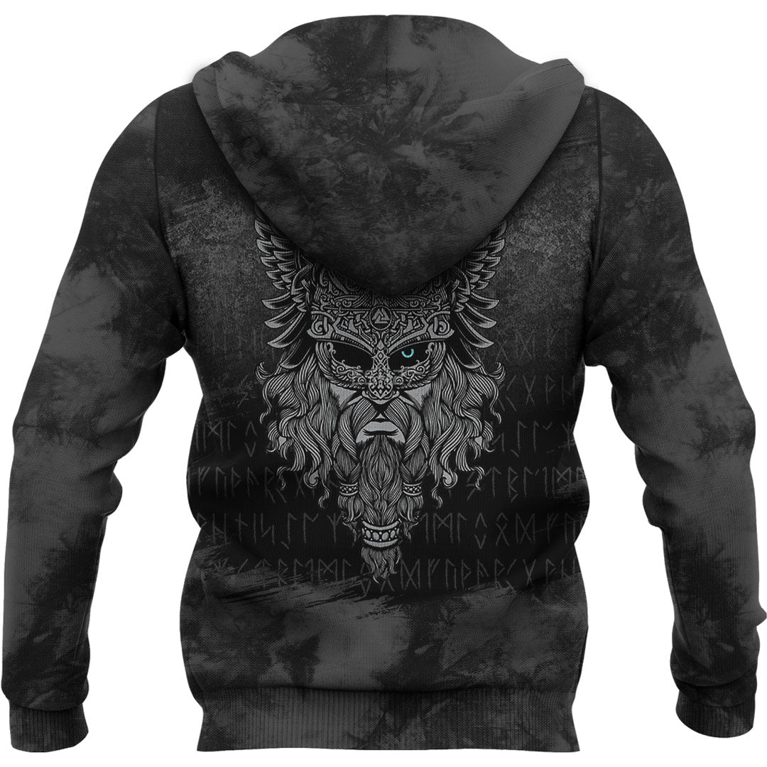 Viking Special Odin Viking Hoodie Helm and Hammer Shop