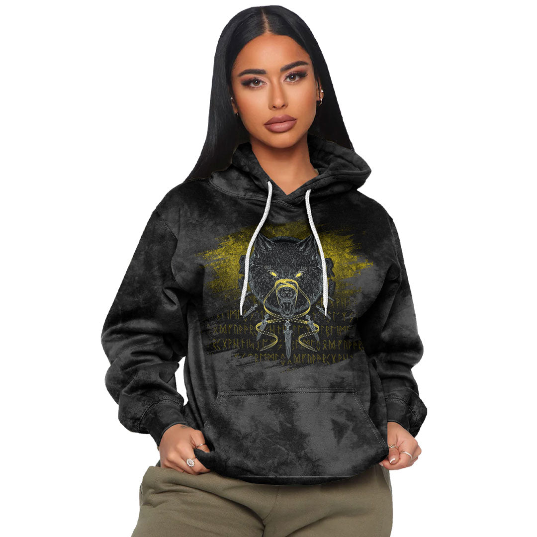 Viking Fenrir #3 Viking Hoodie Helm and Hammer Shop