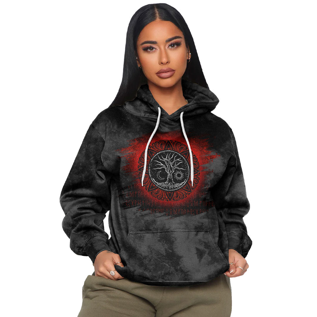 Viking Yggdrasil Tree Of Life Viking Odin World Ash Viking Hoodie Helm and Hammer Shop