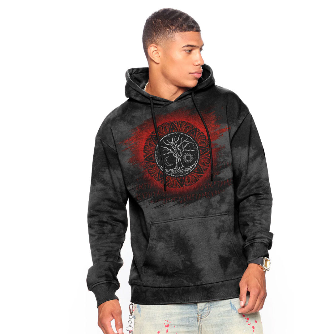 Viking Yggdrasil Tree Of Life Viking Odin World Ash Viking Hoodie Helm and Hammer Shop