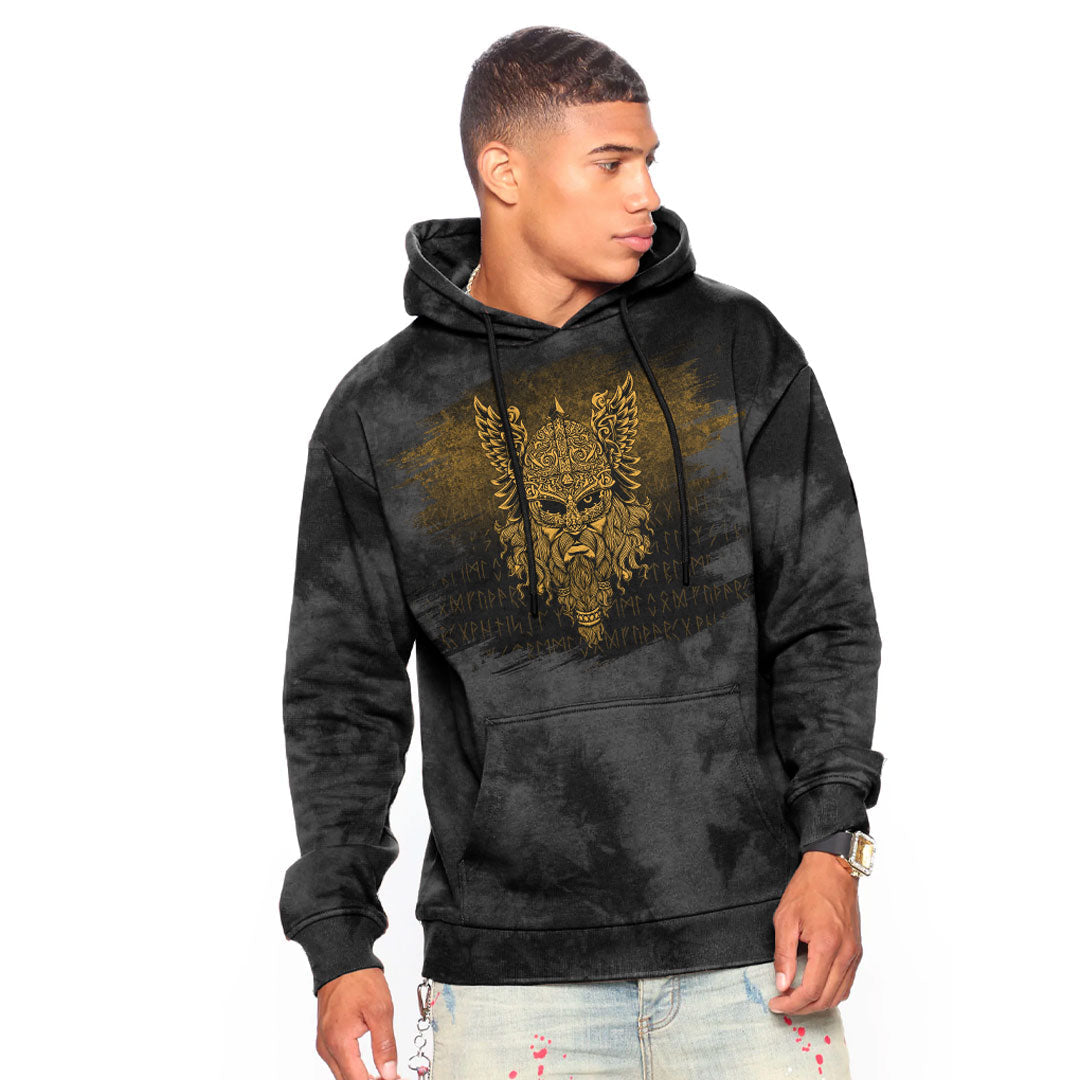 Viking Special Odin Gold Viking Hoodie Helm and Hammer Shop