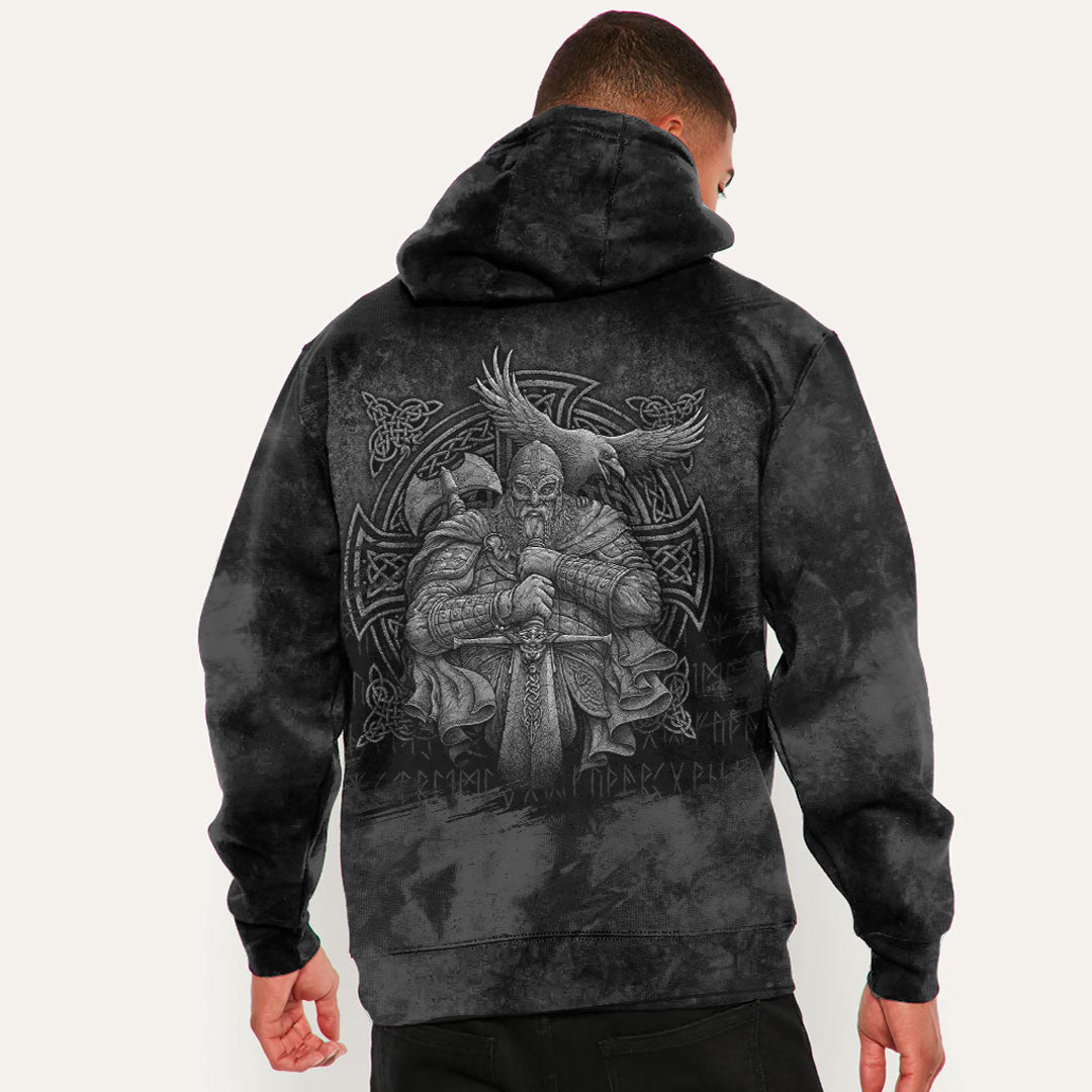 Viking Odin #1 Viking Hoodie Helm and Hammer Shop