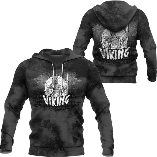 Viking Odin Mythology Viking Hoodie Helm and Hammer Shop