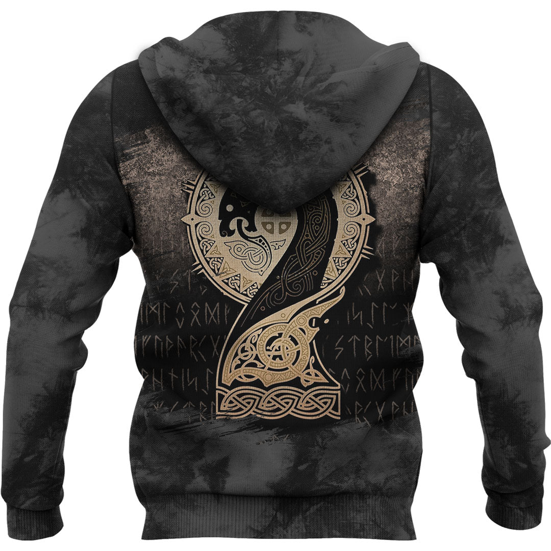 Viking Drakkar Viking Hoodie Helm and Hammer Shop