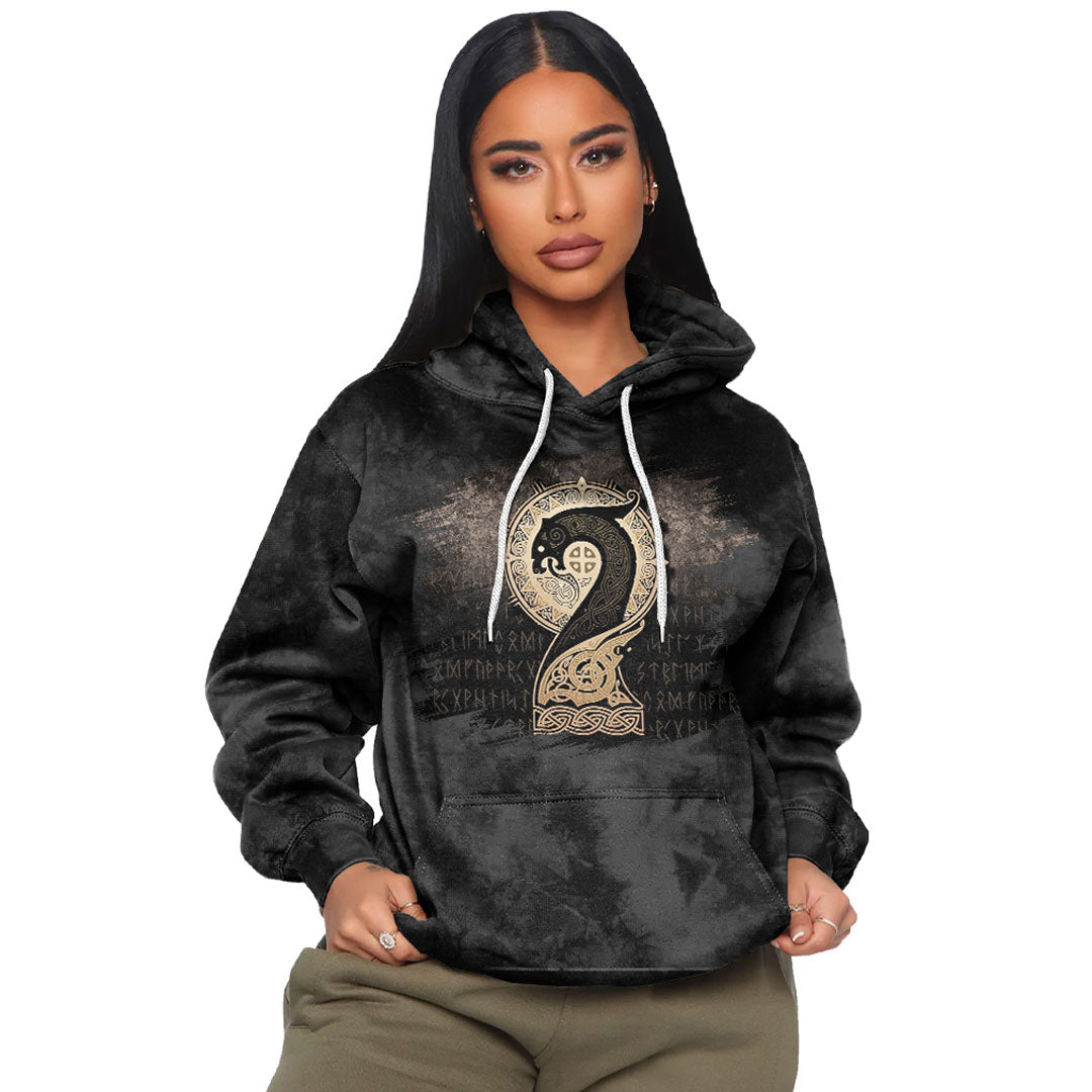 Viking Drakkar Viking Hoodie Helm and Hammer Shop