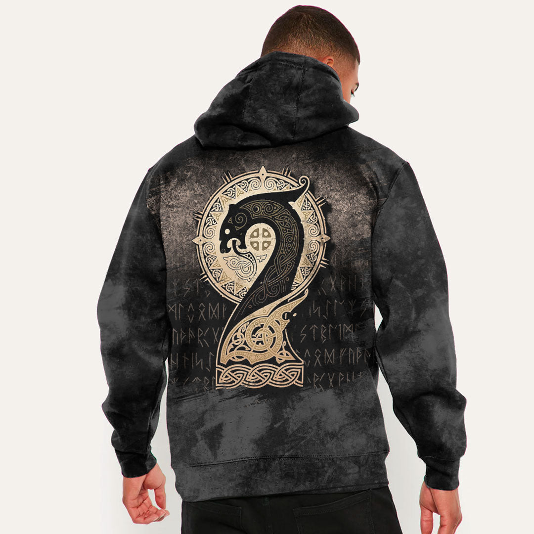 Viking Drakkar Viking Hoodie Helm and Hammer Shop