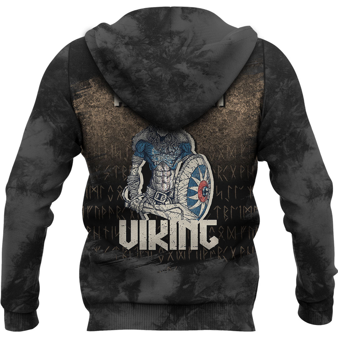 Viking Warrior Viking Sword American Valhalla Norse Viking Hoodie Helm and Hammer Shop